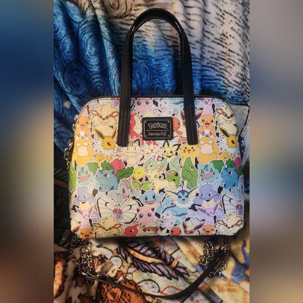 Pokemon Loungefly Satchel - Picture 1 of 5